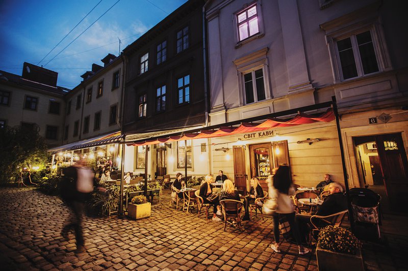 Coffee shops in Lviv